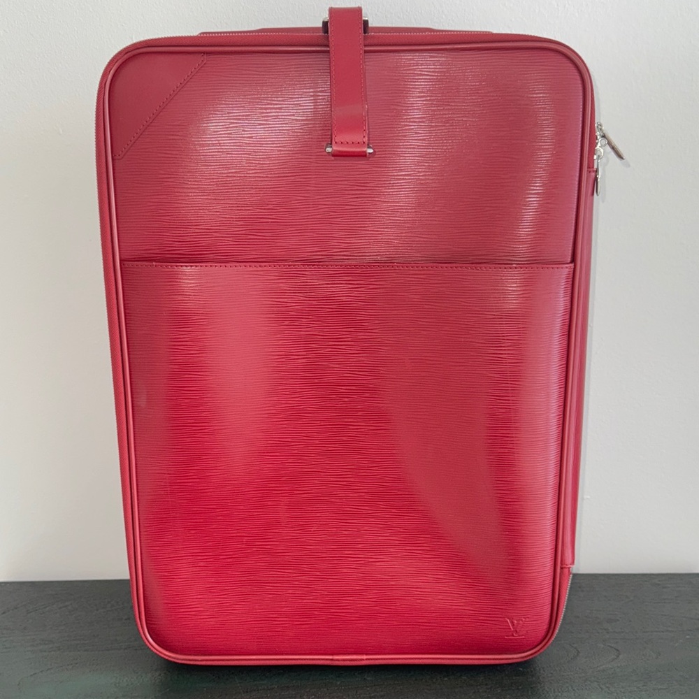 Louis Vuitton Pegasus 55 Ruby burgundy red travel bag suitcase trolly - Picture 2 of 16